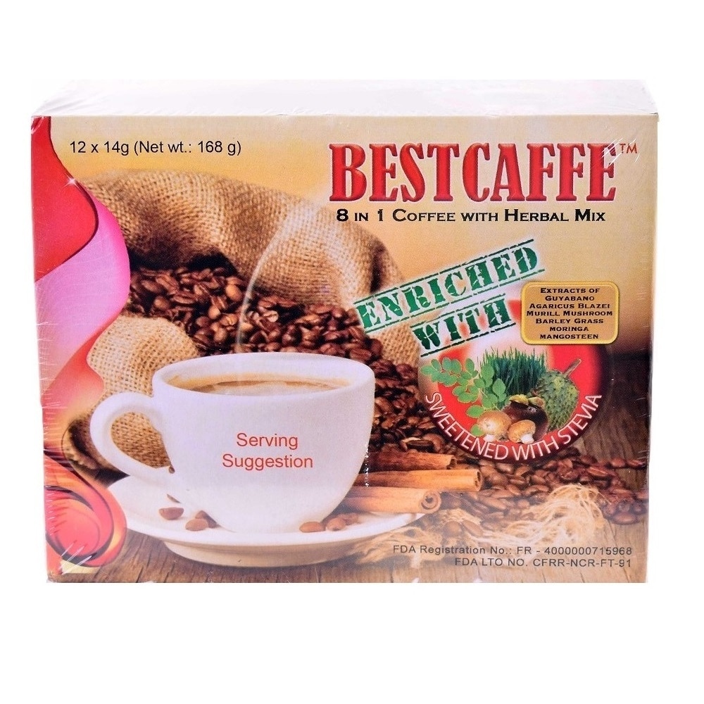 8 in 1 Coffee With Herbal Mix 12x14g