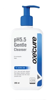 OXECURE pH 5.5 Gentle Cleanser 200ml