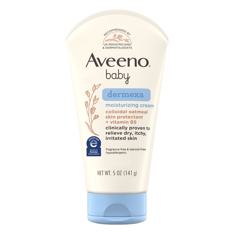 Aveeno Dermexa Moisturizing Cream 141g - Lotion For Newborn Baby, For Sensitive Skin, Eczema