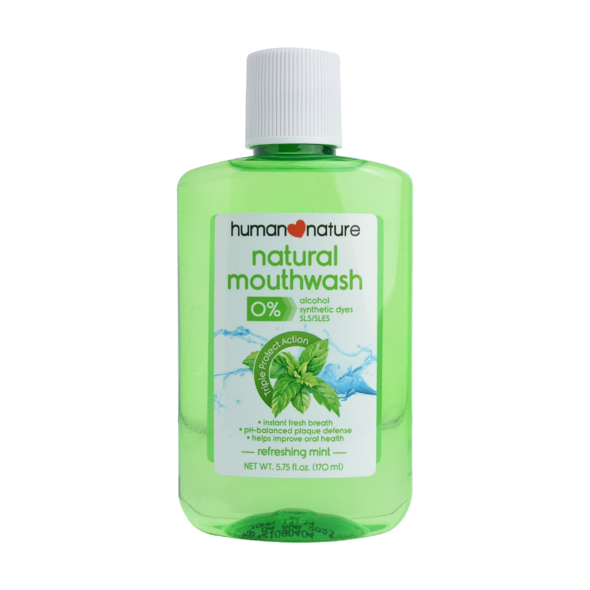 Natural Mouthwash Refreshing Mint 170ml