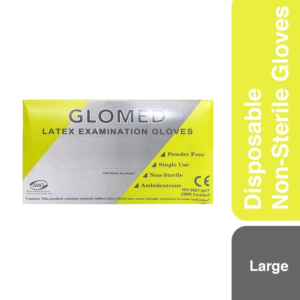 Disposable Non Sterile Gloves Large 100s