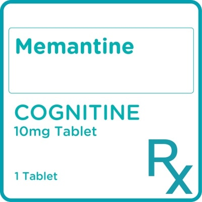 COGNITINE Memantine 10mg 1 Tablet [PRESCRIPTION REQUIRED]