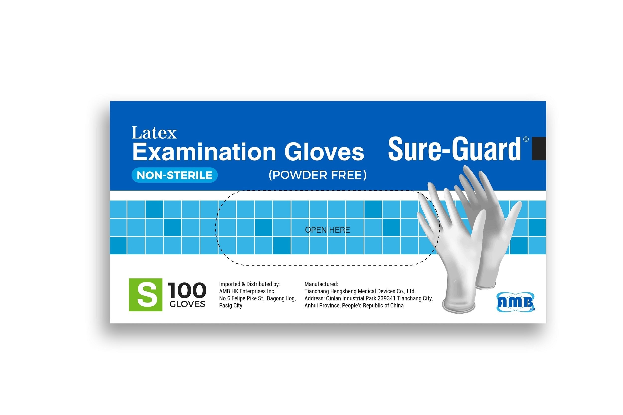 Latex Examination Gloves Small 100 Gloves