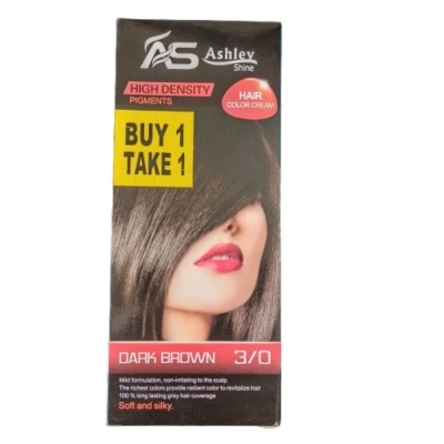 ASHLEY SHINE Hair Color Dark Brown 3/0