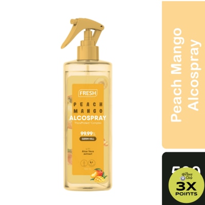 FRESH Peach Mango Alcospray 500ml