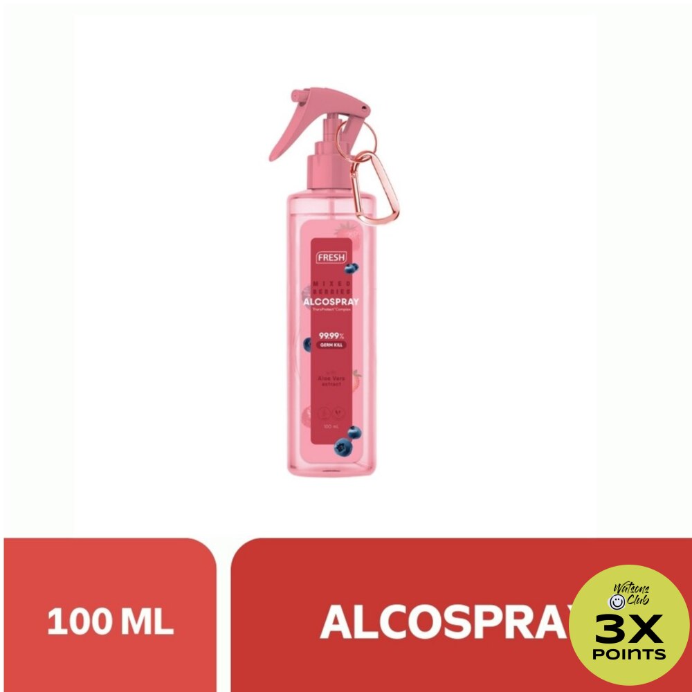 Mixed Berries Alcospray 100ml