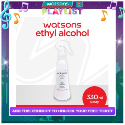 WATSONS Ethyl Alcohol 330ml Spray