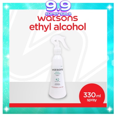 WATSONS Ethyl Alcohol 330ml Spray