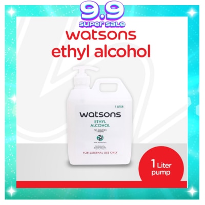 WATSONS Ethyl Alcohol 1 Liter Pump