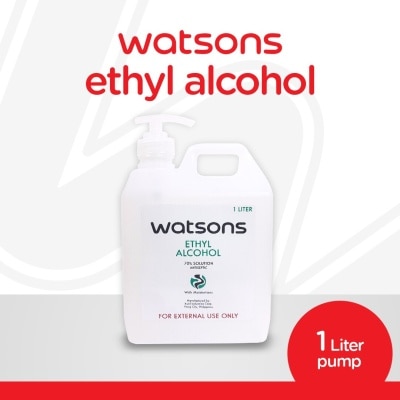 WATSONS Ethyl Alcohol 1 Liter Pump