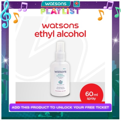 WATSONS Ethyl Alcohol 60ml Spray