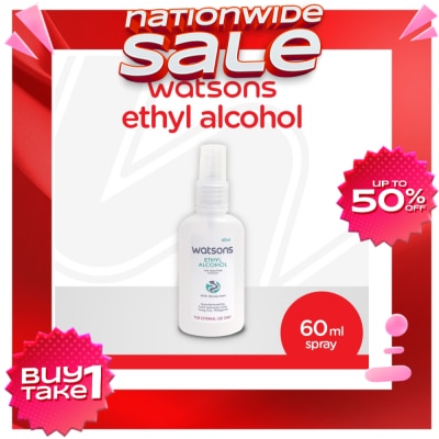 WATSONS Ethyl Alcohol 60ml Spray