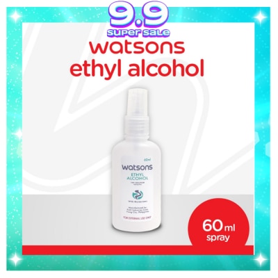 WATSONS Ethyl Alcohol 60ml Spray
