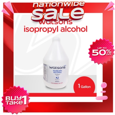 WATSONS Isopropyl 70% Alcohol 1 Gallon
