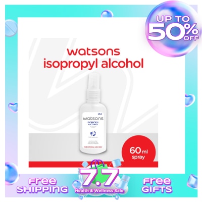 WATSONS Isopropyl Alcohol 60ml Spray