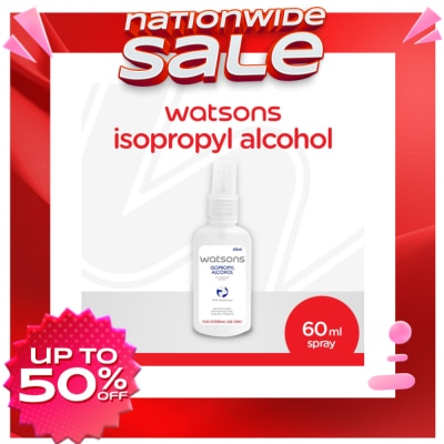 WATSONS Isopropyl Alcohol 60ml Spray
