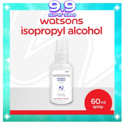 WATSONS Isopropyl Alcohol 60ml Spray