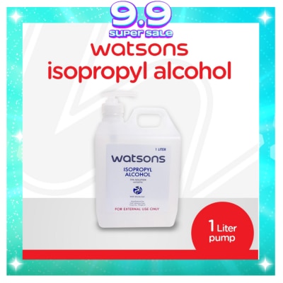 WATSONS Isopropyl Alcohol 1 Liter Pump
