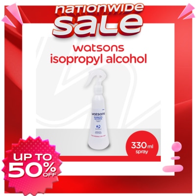 WATSONS Isopropyl Alcohol 330ml Spray