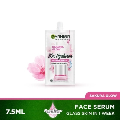 GARNIER Sakura White Hyaluronic Acid Serum [for 24H HYDRATION] 7.5mL