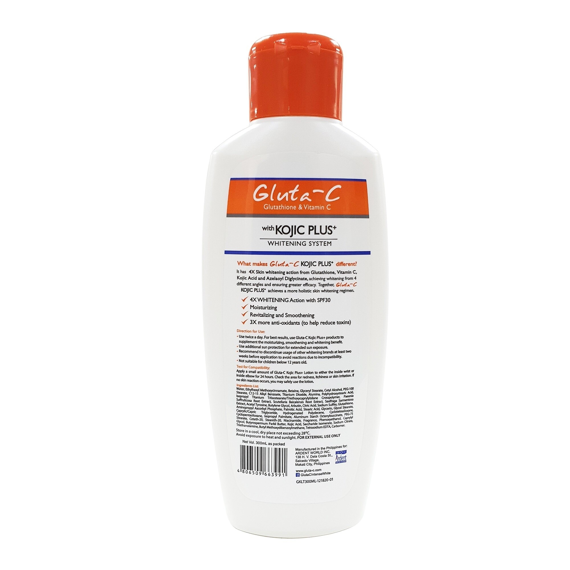 Gluta-C with Kojic Plus+ Lotion 300ml