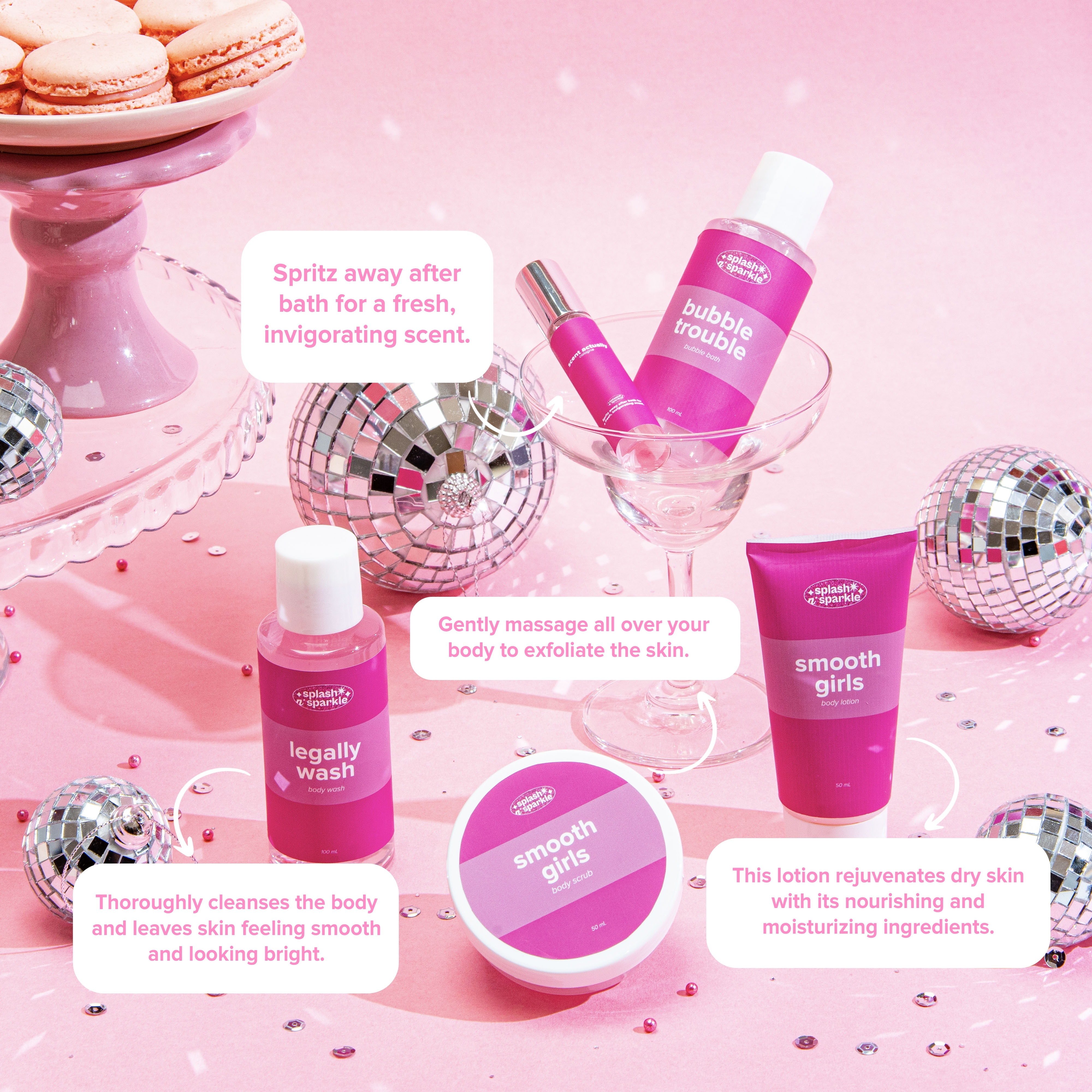 SPLASH N SPARKLE Hollywood Stars Bath Set