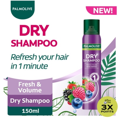 PALMOLIVE Palmolive Naturals Fresh & Volume Mixed Berries Dry Shampoo 150ml