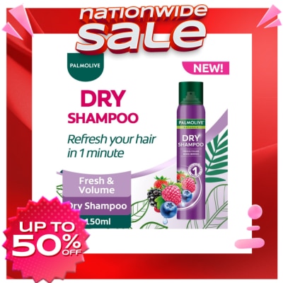 PALMOLIVE Palmolive Naturals Fresh & Volume Mixed Berries Dry Shampoo 150ml