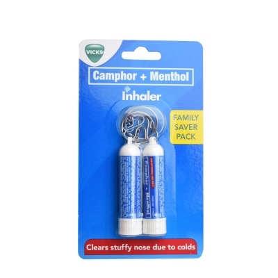 VICKS Twinpack Inhaler Key Chain 2s