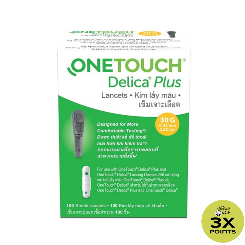 Delica Plus Lancets 100s