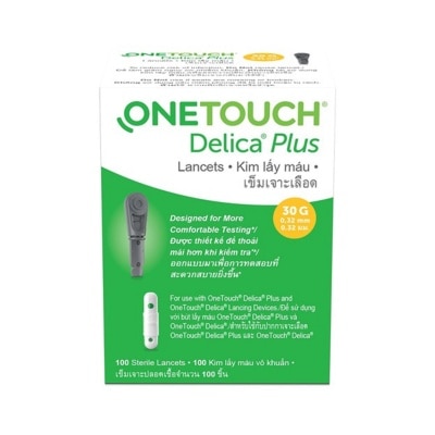 ONE TOUCH Delica Plus Lancets 100s