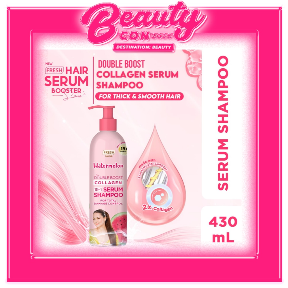 Hairlab Watemelon Double Boost Collagen Serum Shampoo 430 ml