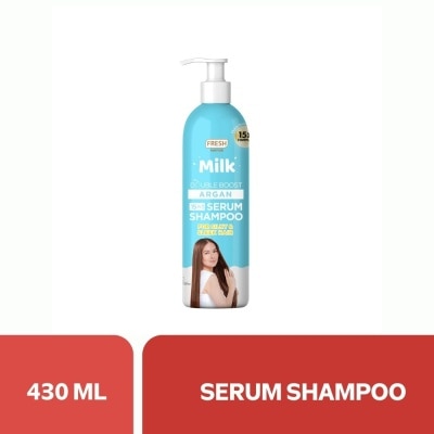 FRESH Hairlab Milk Boost Argan Serum Shampoo 430ml