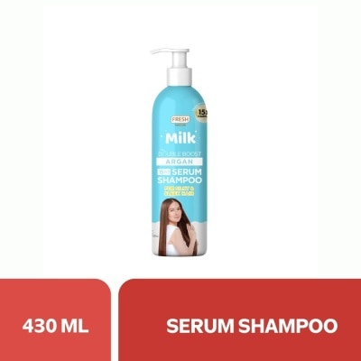 FRESH Hairlab Milk Boost Argan Serum Shampoo 430ml