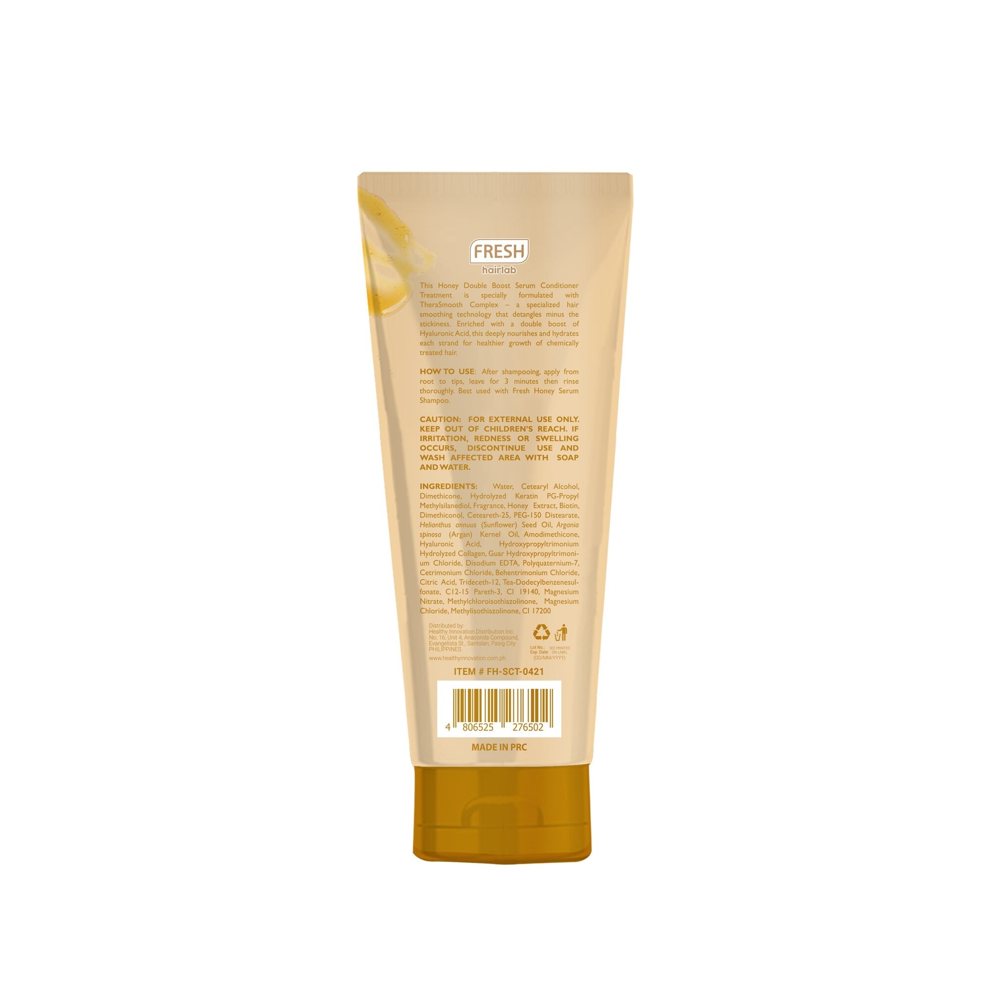 Hairlab Honey Double Boost Hyaluronic Acid 2 in 1 Serum Conditioner Treatment 200ml