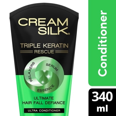 CREAMSILK Cream Silk Triple Keratin Rescue Hair Fall Defiance Ultra Conditioner 340ML