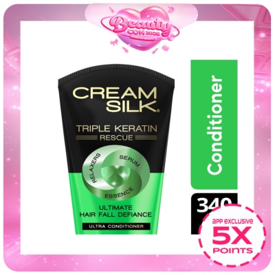 CREAMSILK - Cream Silk Triple Keratin Rescue Hair Fall Defiance Ultra Conditioner 340ML