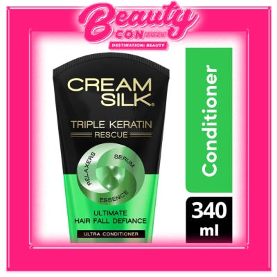CREAMSILK Cream Silk Triple Keratin Rescue Hair Fall Defiance Ultra Conditioner 340ML