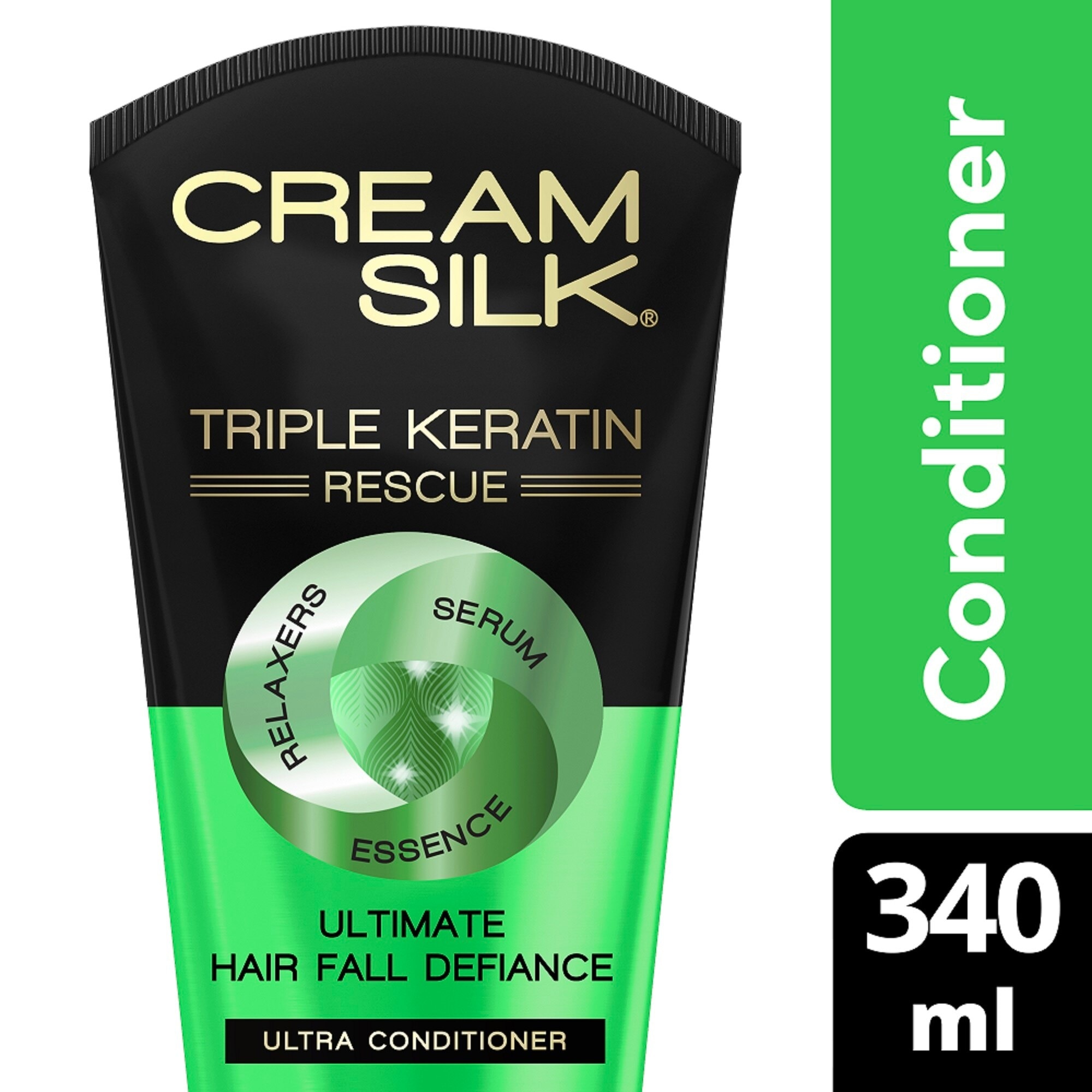 Cream Silk Triple Keratin Rescue Hair Fall Defiance Ultra Conditioner 340ML