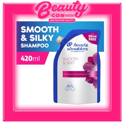 HEAD N SHOULDERS Shampoo Smooth & Silky 420ml Refill
