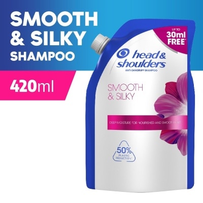 HEAD N SHOULDERS Shampoo Smooth & Silky 420ml Refill