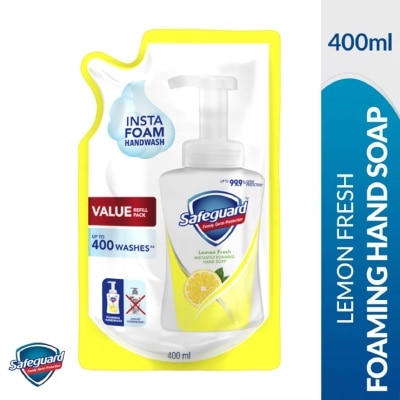 SAFEGUARD Foaming Hand Soap Lemon Refill 400ml