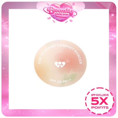 BARENBLISS - Fine To Refine Compact Powder - 01 Fair Light Petal 6g