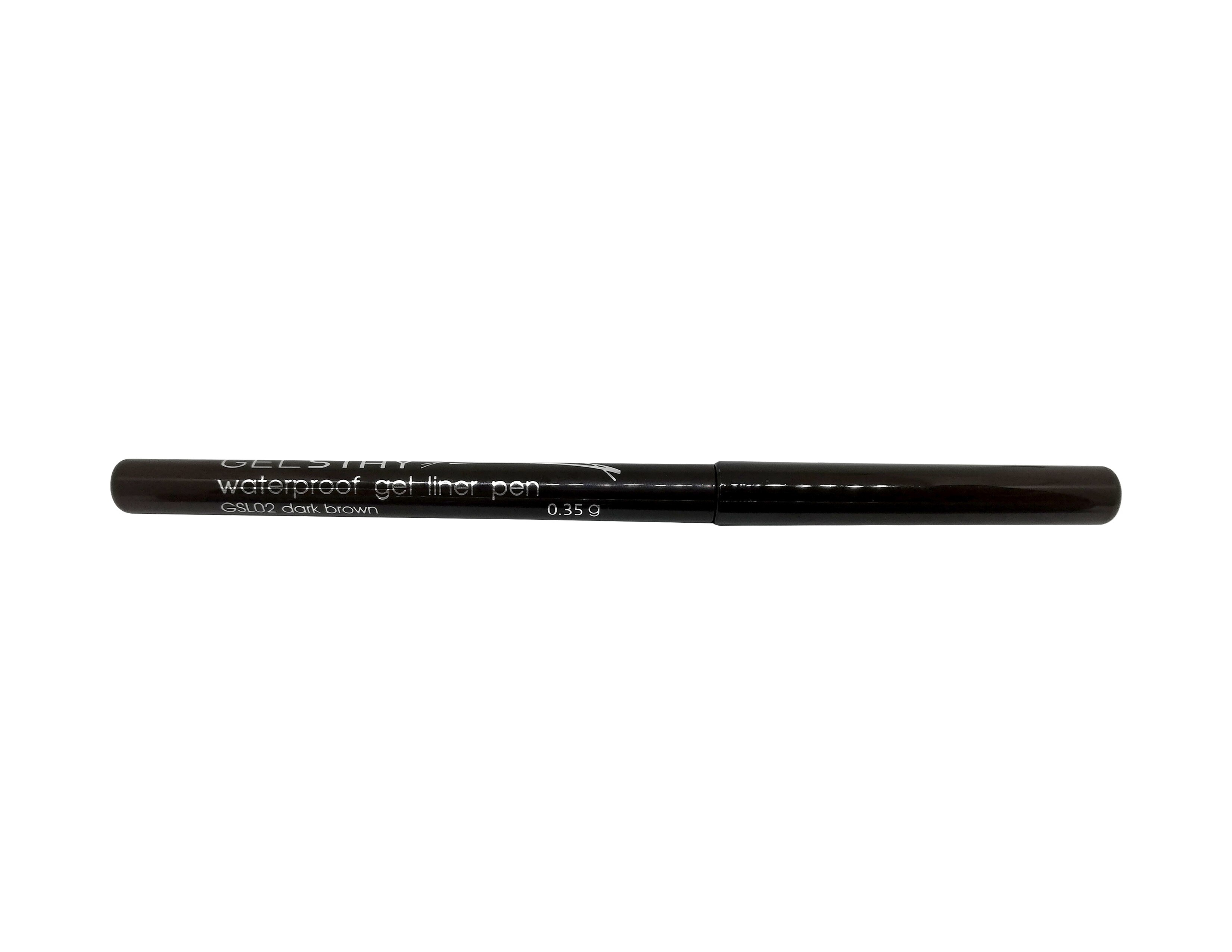 GelStay Waterproof Gel Liner Pen GSL02 Dark Brown 0.35g