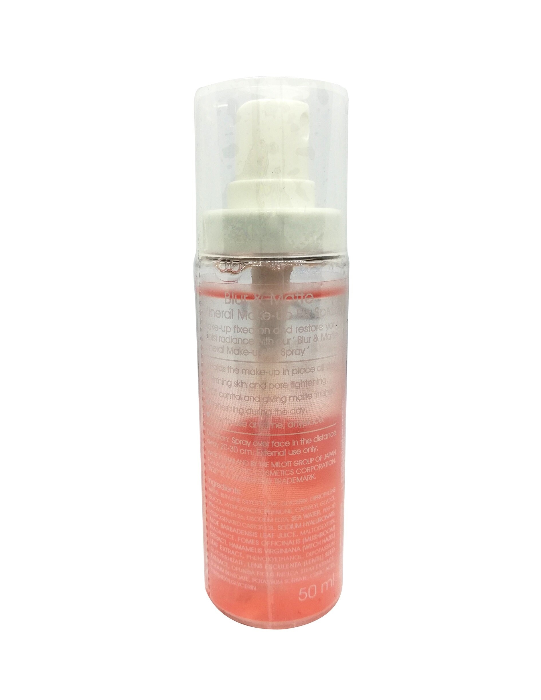 Blur & Matte Mineral Make-Up Fix Spray 50ml