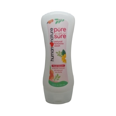 HUMAN NATURE Pure and Sure Feminine Wash Fresh Bloom 165ml