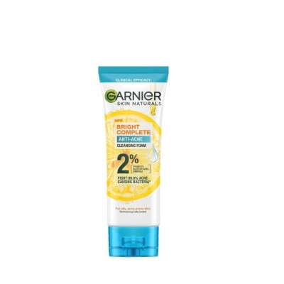 GARNIER Bright Complete Anti-Acne 3-in-1 Cleanser 50mL