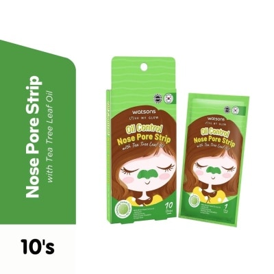 WATSONS Oil Control Nose Porestrips with Tea Trea Oil 10 Strips