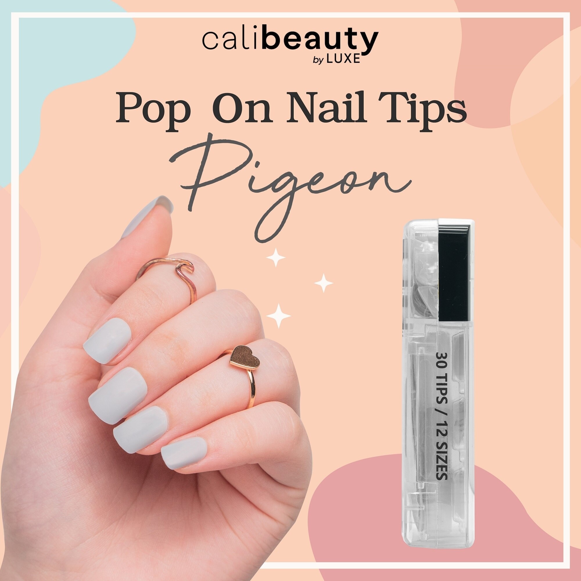 Press On Nail Tips Pigeon 24 Tips