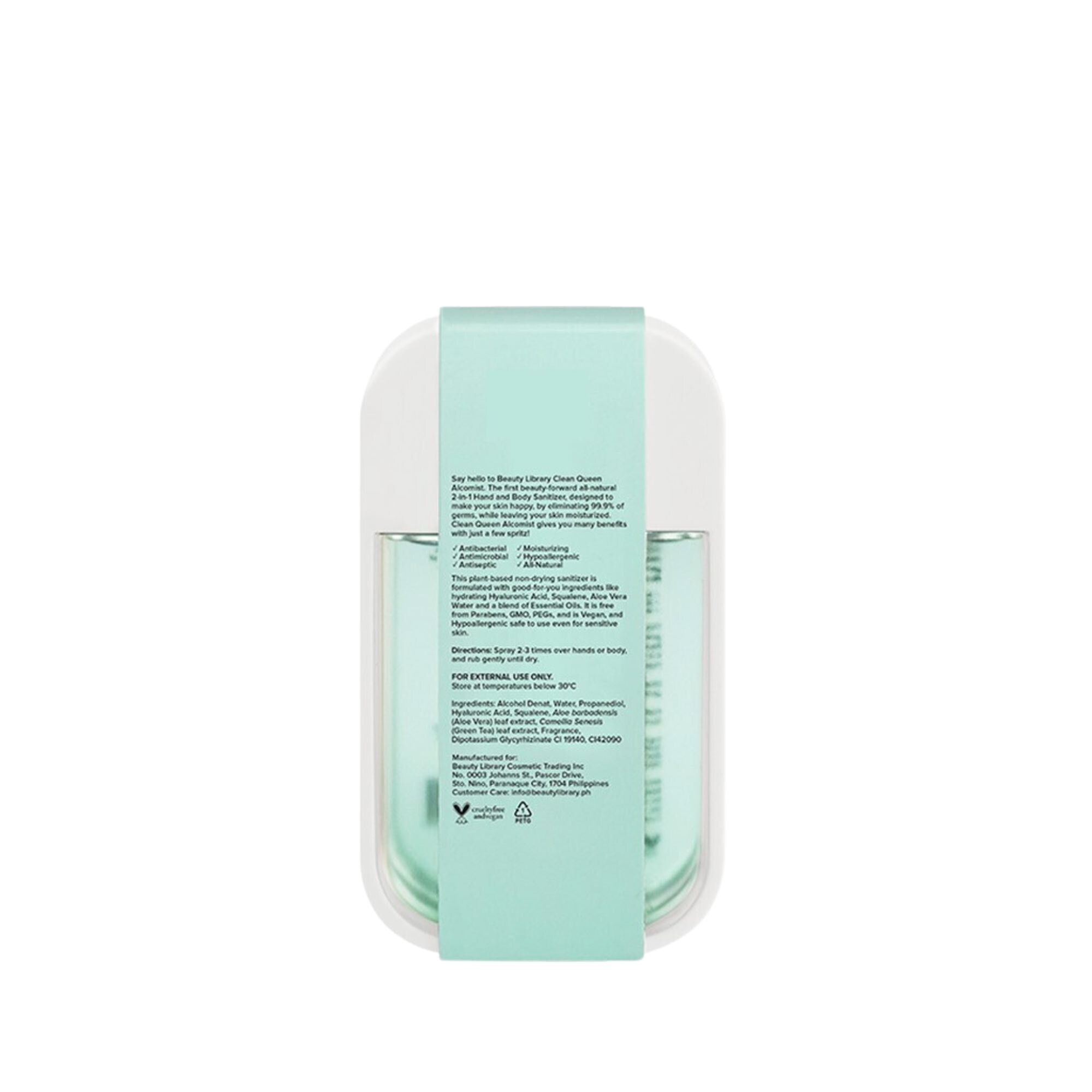 CLEAN QUEEN Alcomist Green Tea 45ml